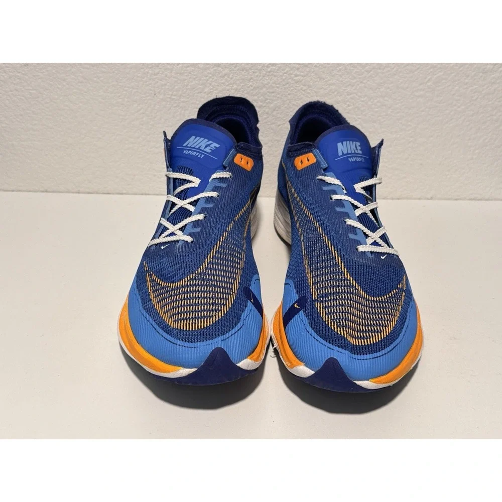 Nike Mens ZoomX Vaporfly Next % 2 Running Shoe Sz 13 Blue Sneaker FD0713-400